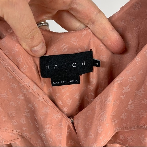 Hatch The Emily Blush Bohemian Floral Size 3 Maternity Dress L - Picture 5 of 13